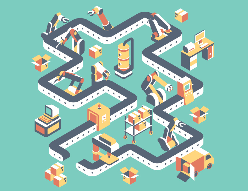 生産ライン・物流シミュレータ