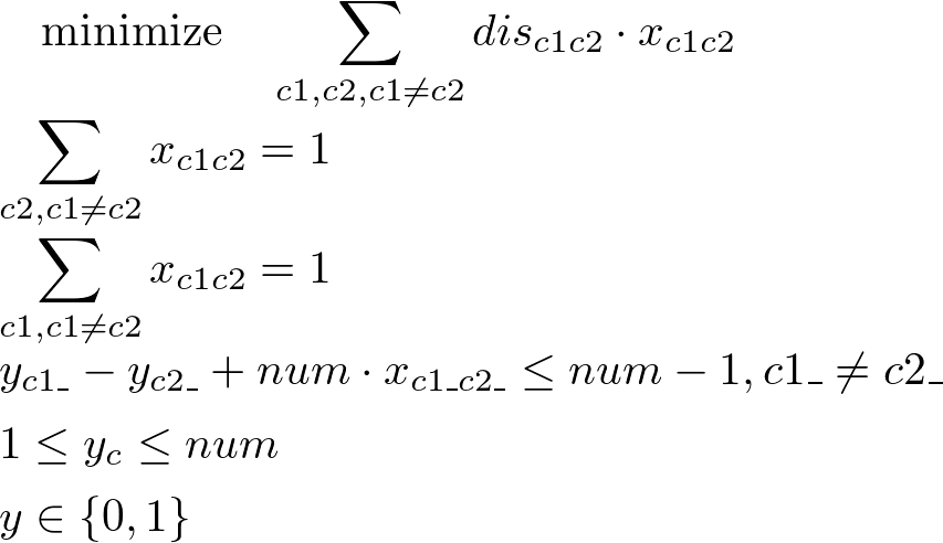 巡回セールスマン問題