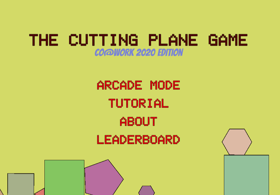 The Cutting Plane Game