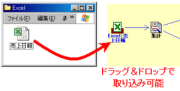 Excel ファイルとのデータ交換・h連携機能